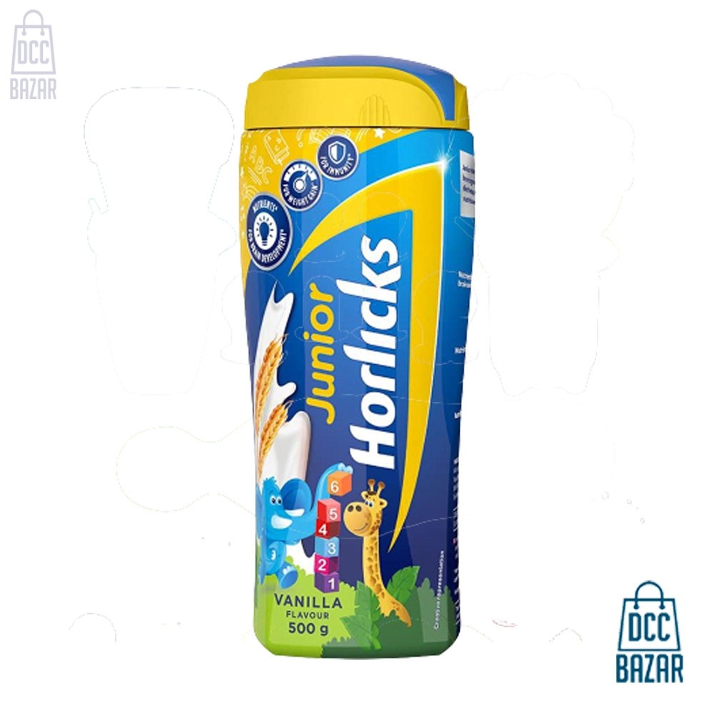 Horlicks Hunior Vanilla Flavour 1-6 Years- 500g
