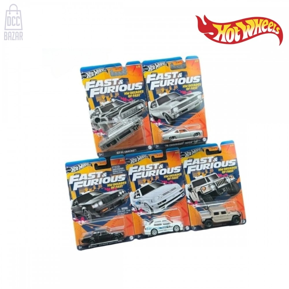 Hot Wheels HNR88 FAST & FURIOUS ASST