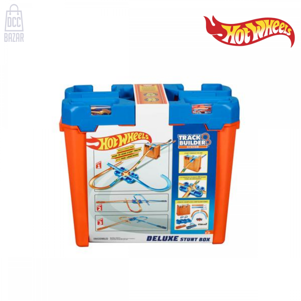 Hot Wheels GGP93 Track Builder Deluxe Stunt Box