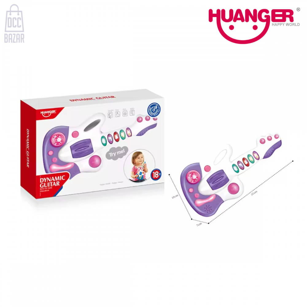 HUANGER Multifunction Electric Kids Guitar Fun & Learning in One!