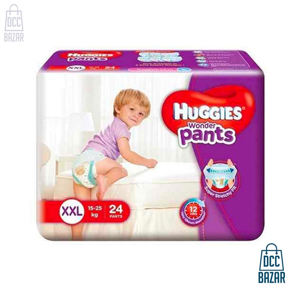 Huggies Baby Diaper WonderPants XXL 15-25 kg 24 pcs