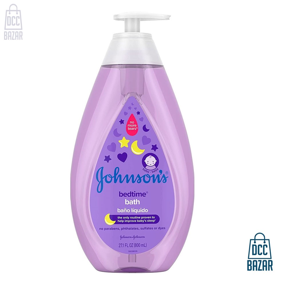 Johnson's Baby Bedtime Bath- 828ml