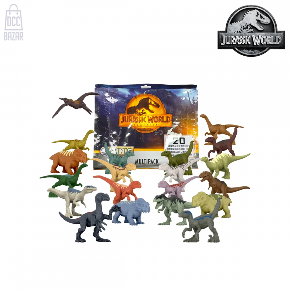 Jurassic World GYY79 Multipack Mini Dinosaurs