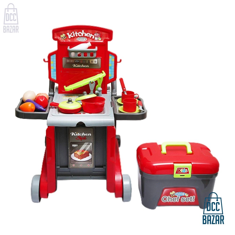 3 in 1 Little Chef Kitchen Cooker Play Set