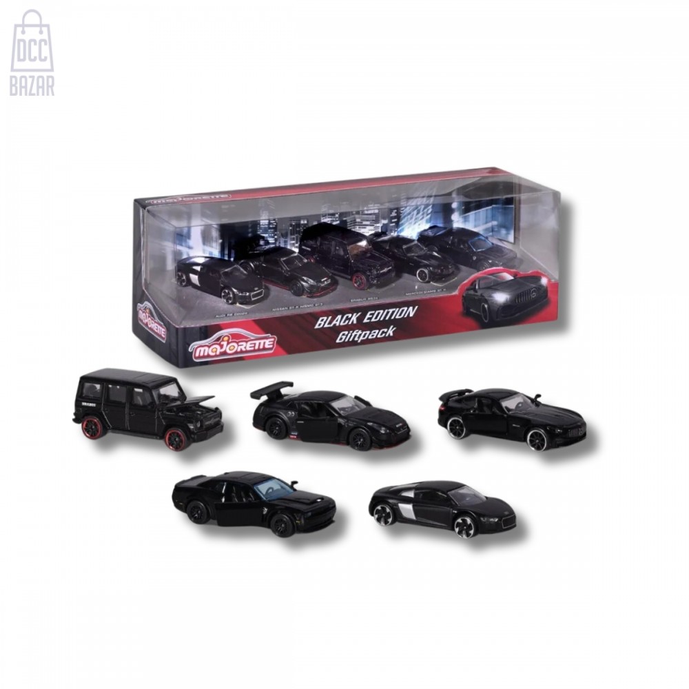 MAJORETTE 3174 Black Edition Giftpack