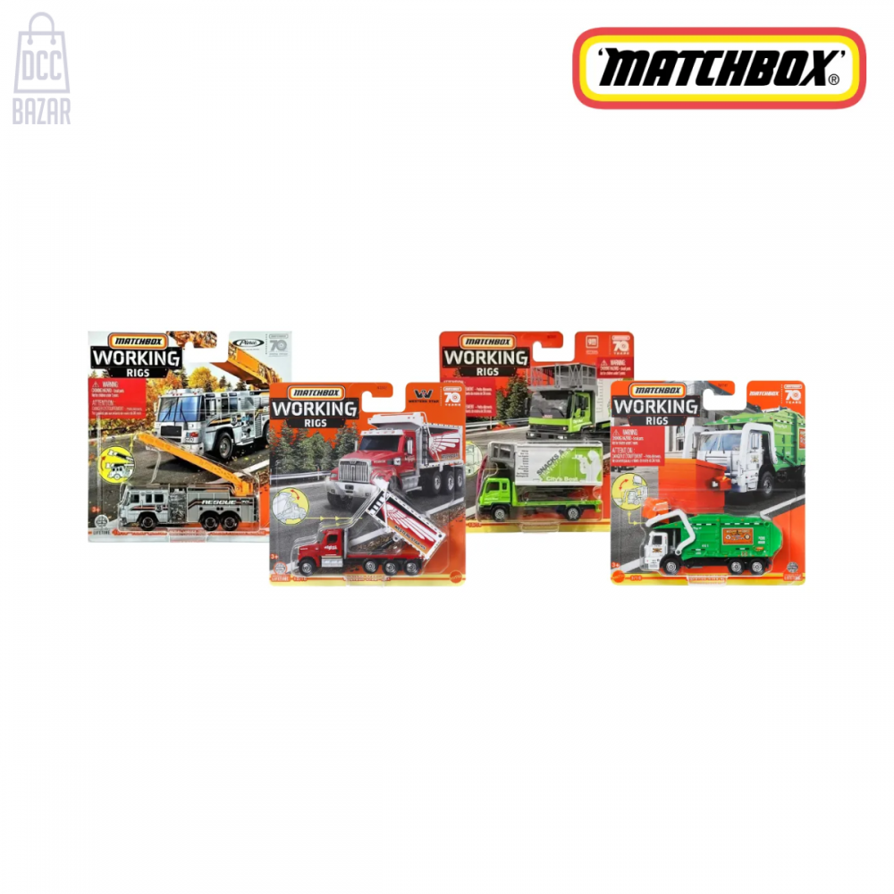 Matchbox N3242 Real Working Rigs Assortment