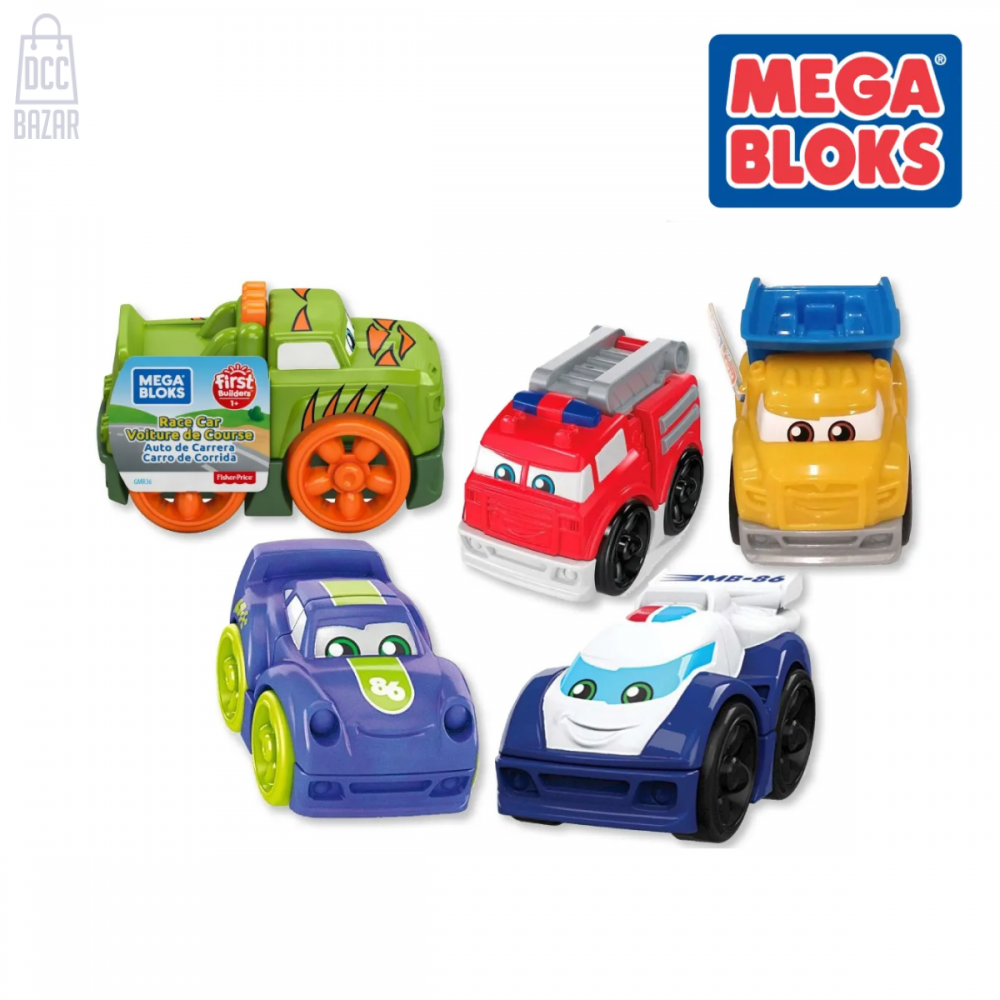 Mega Bloks FLT32 First Racers Assortment