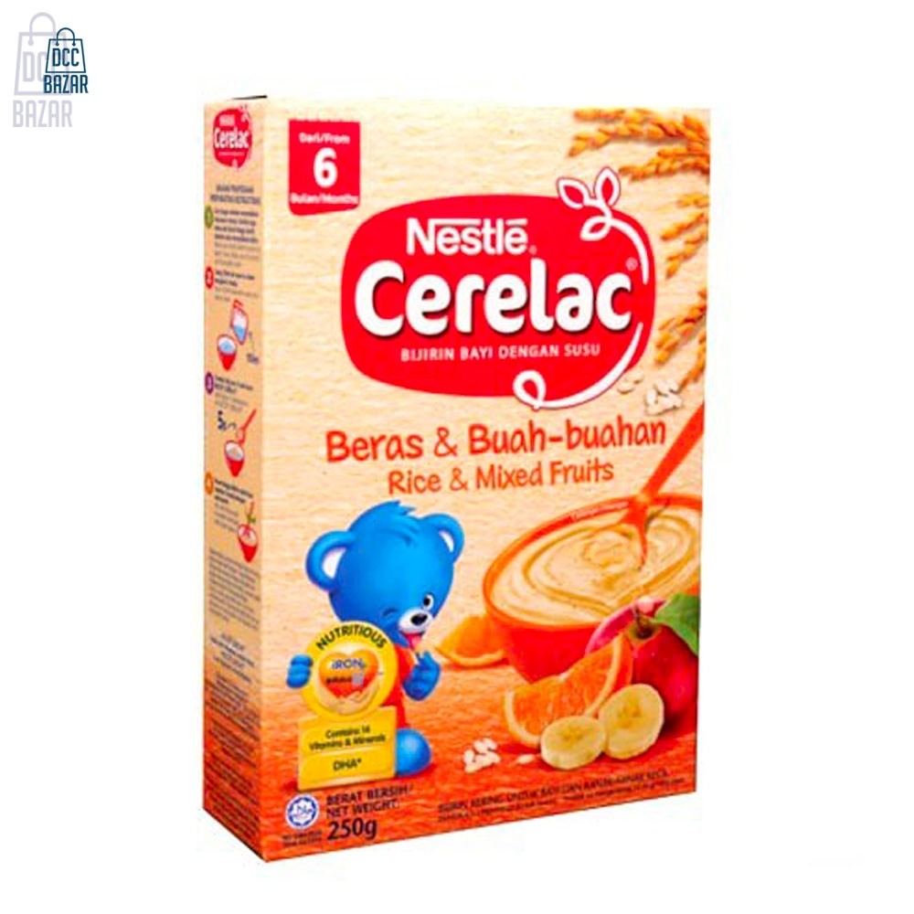 Nestle Cerelac Rices & Mixed Fruit 250g