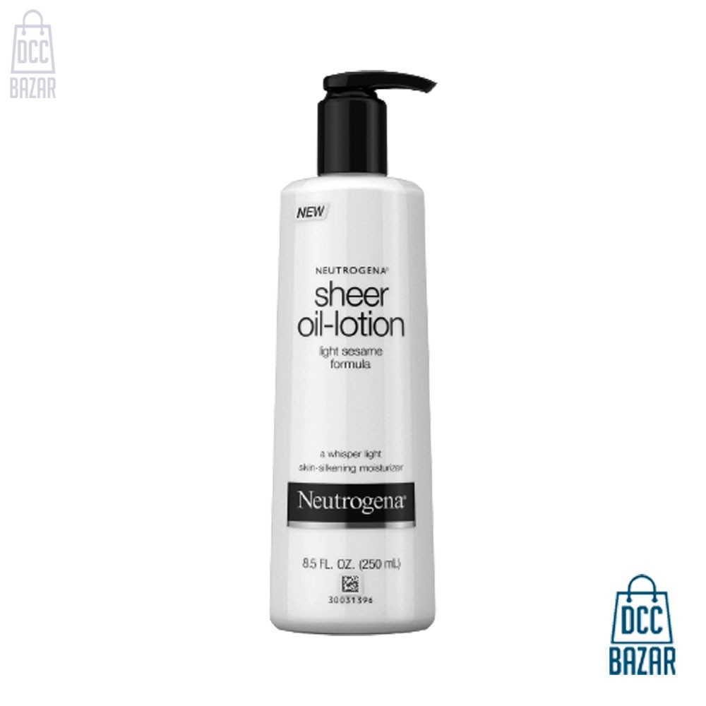 Neutrogena Sheer Oil-Lotion Light Sesame Formula- 250ml
