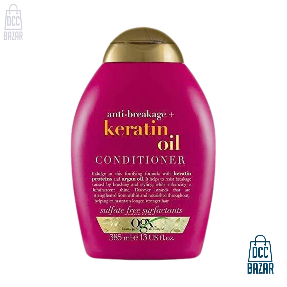 OGX Anti Breakage Keratin Oil Conditioner- 385ml