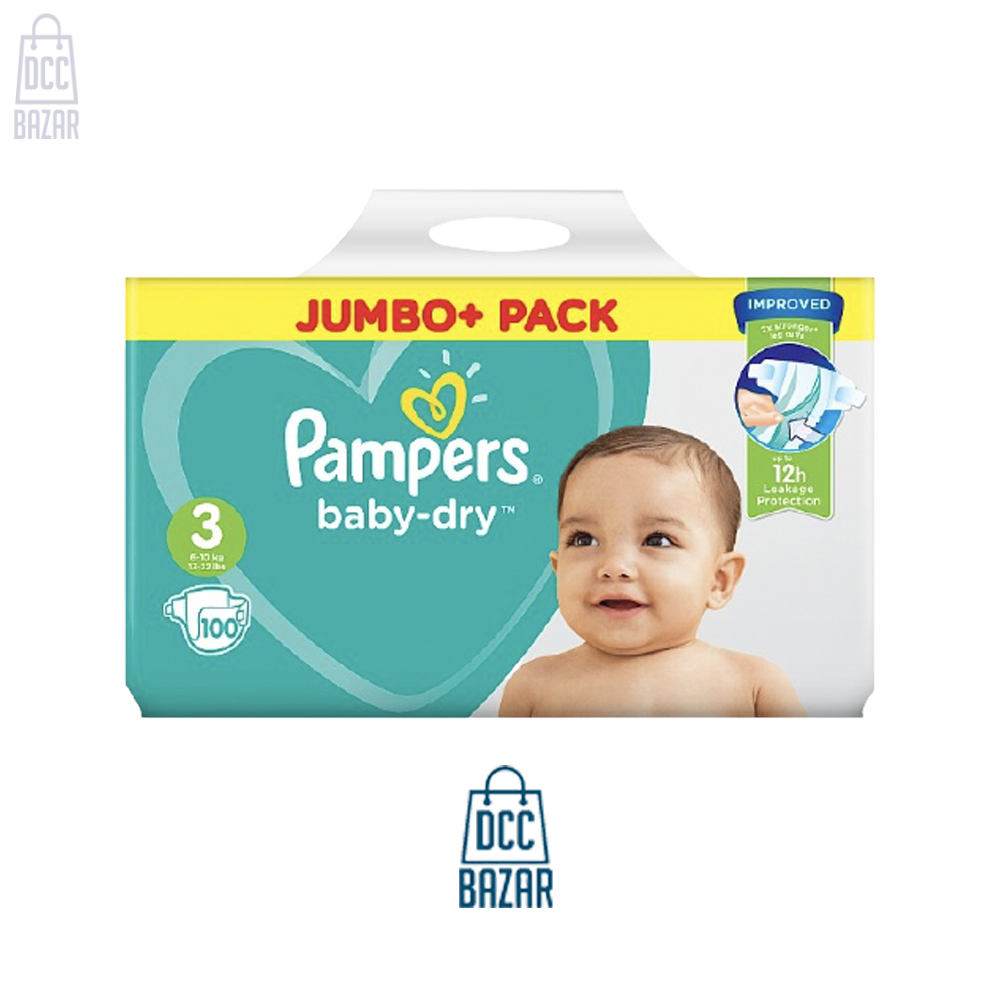 Pampers Baby-Dry Pants Size-4 (74 Nappies) Weight: 9-15kg
