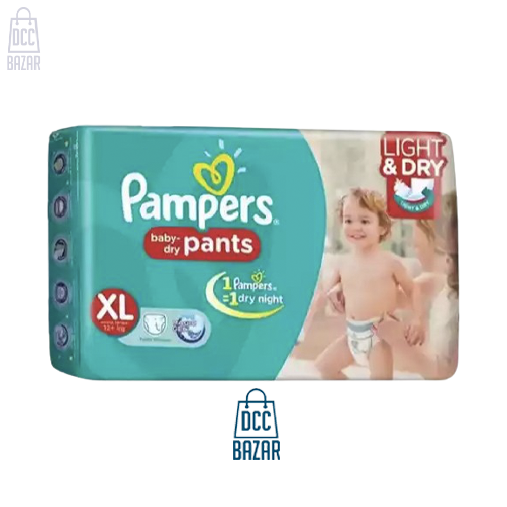 Pampers Baby-Dry Pants Size-7 (48 Nappies) Weight: 17+Kg