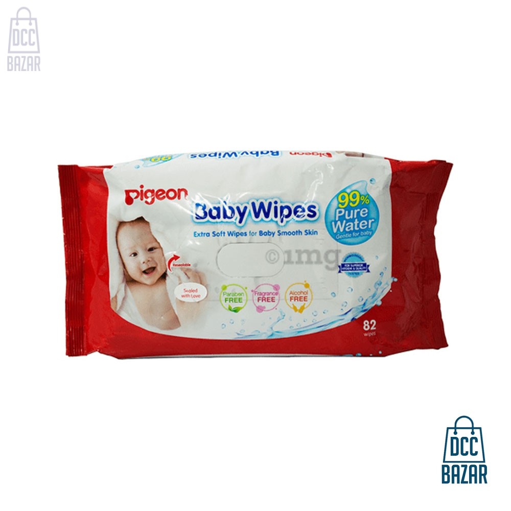 Pigeon Baby Wipes- 82pcs