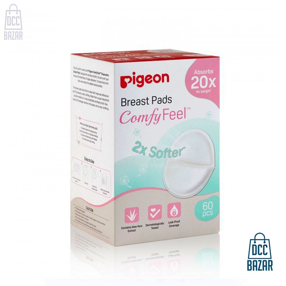 Pigeon Comfy Feel Disposable Breastpad- 60Pcs