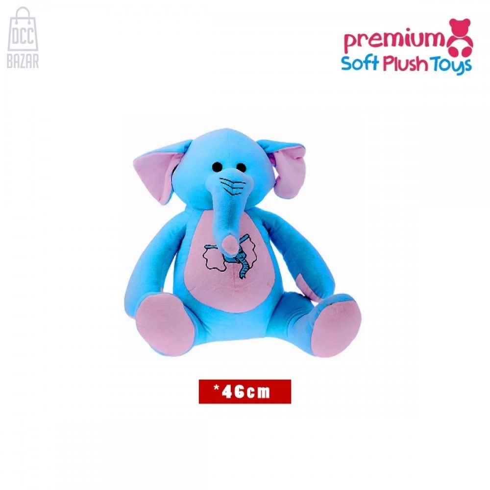 Premium 1056 Sitting Elephant Soft Toy