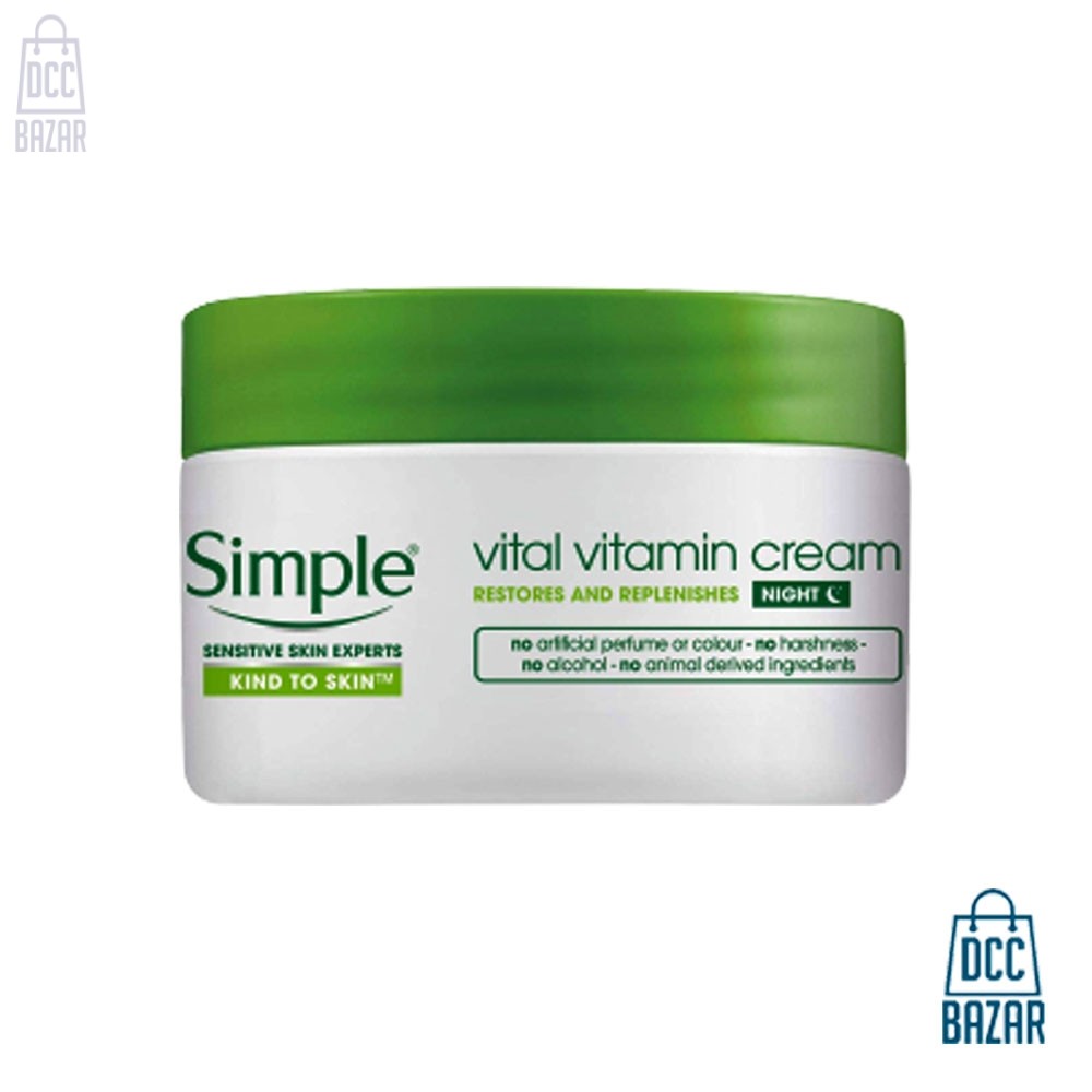 Simple Kind To Skin Vital Vitamin Night Cream 50ml