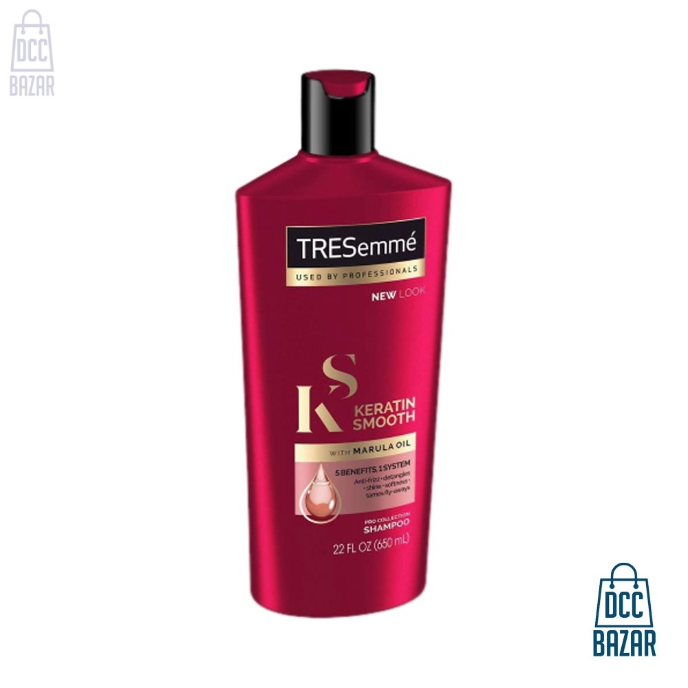 Tresemme Pro Collection Keratin Smooth Shampoo With Marula Oil- 700ml