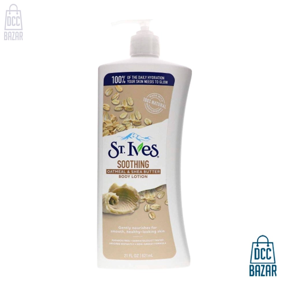 St.Ives Soothing Oatmeal & Shea Butter Body Lotion- 621ml