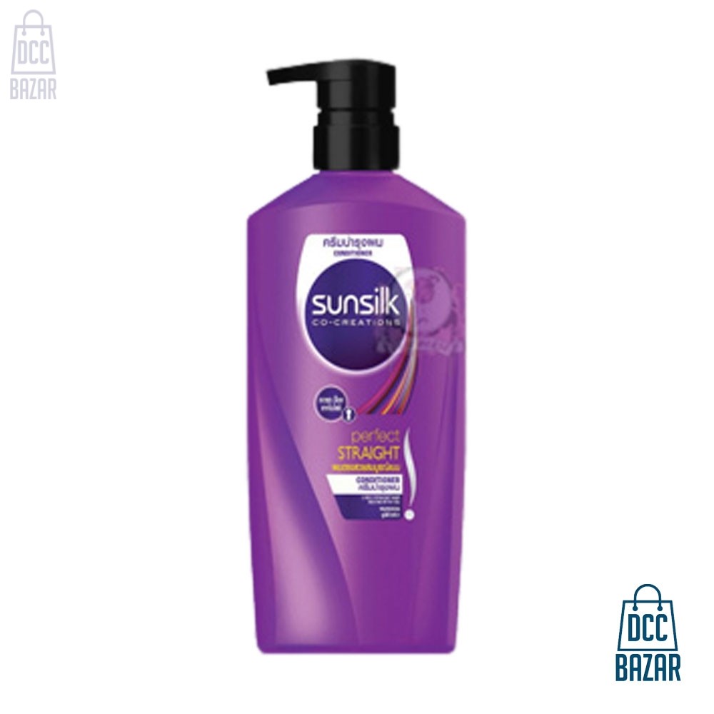 Sunsilk Perfect Straight Purple Conditioner- 425ml