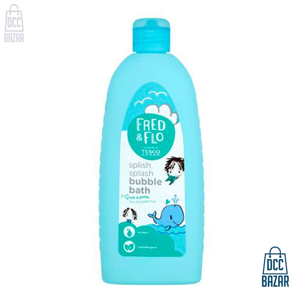 Tesco Fred & Flo Bubble Bath & Wash- 500ml