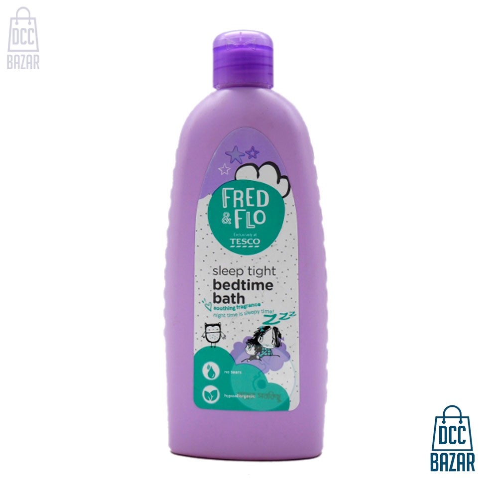 Tesco Fred & Flo Sleep Tight Bedtime Bath- 500ml