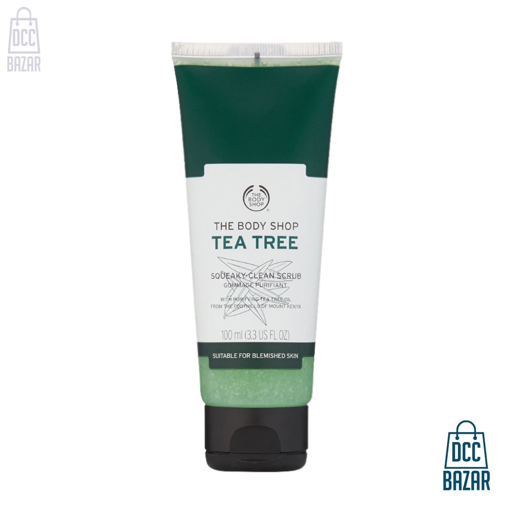 The Body Shop Tea Tree Squeaky Clean Scrub 100ml