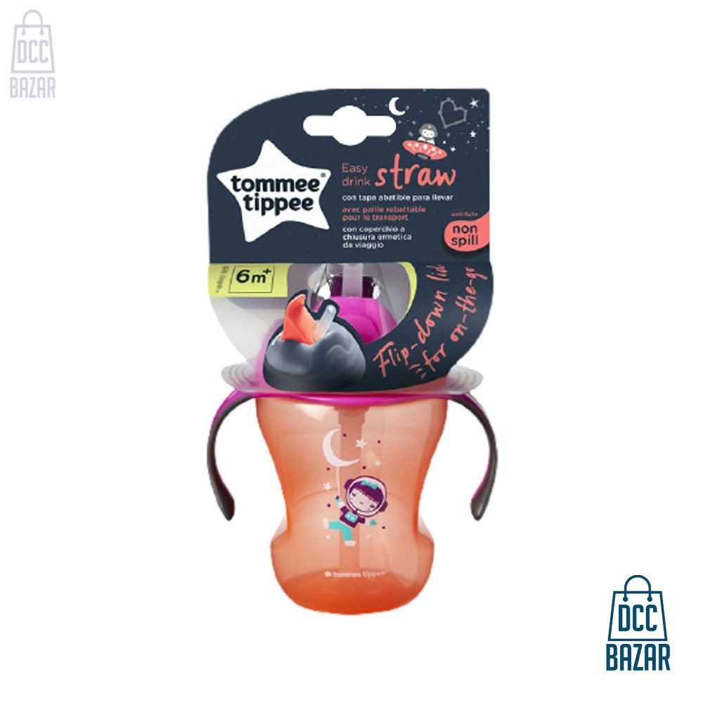 Tommee Tippee Easy Drink Straw Cup 230ml 6M+