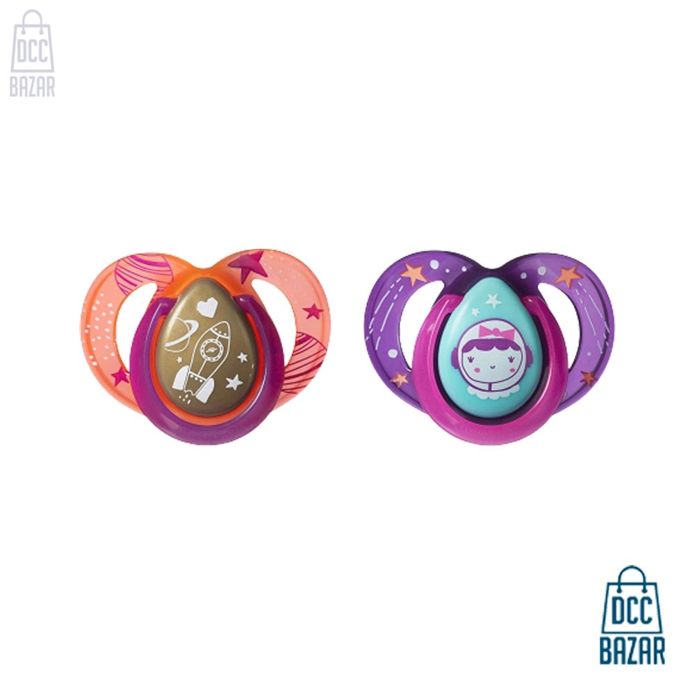Tommee Tippee Orthodontic Pacifiers(6-18m)