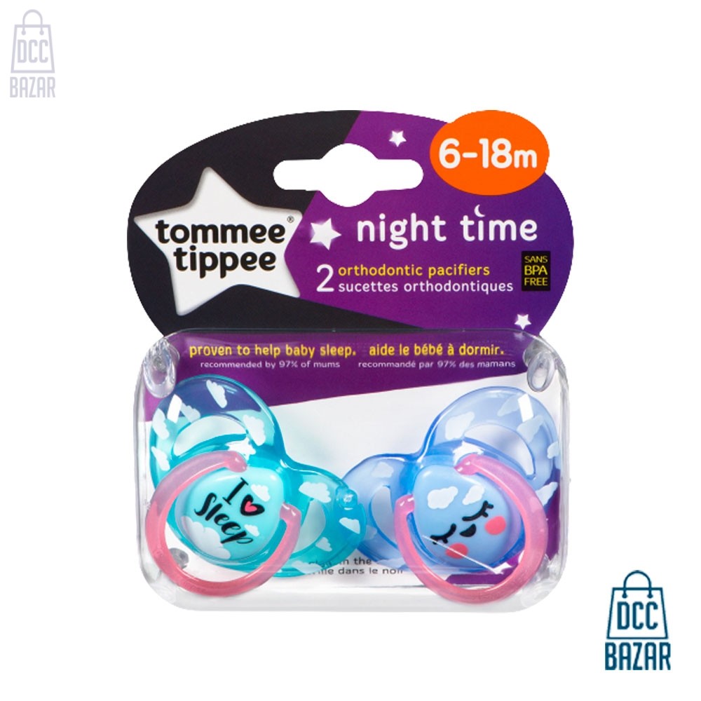 Tommee Tippee Orthodontic Pacifiers(18-36m)
