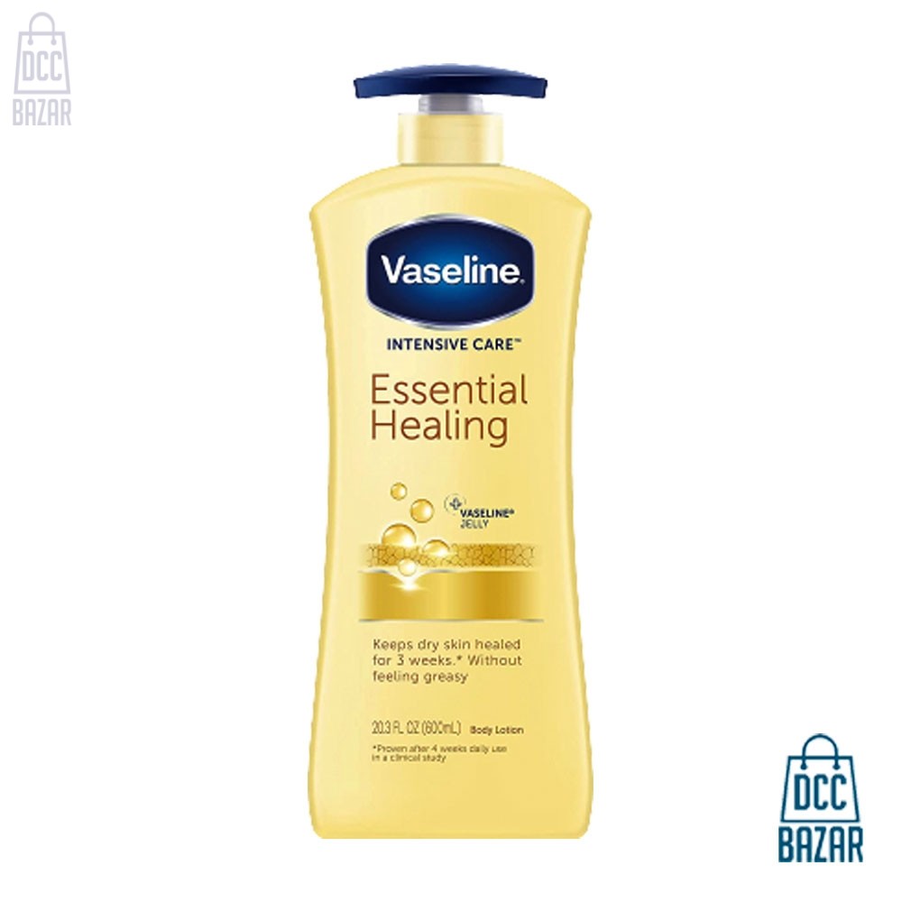 Vaseline Essential Healing Body Lotion- 600ml