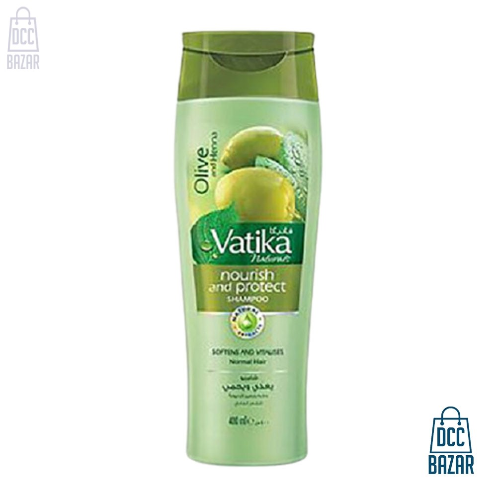 Vatika Olive And Henna Nourish And Protect Shampoo- 400ml