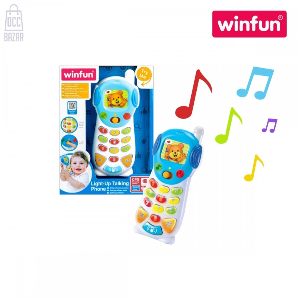 Winfun 000619 Light-up Talking Phone