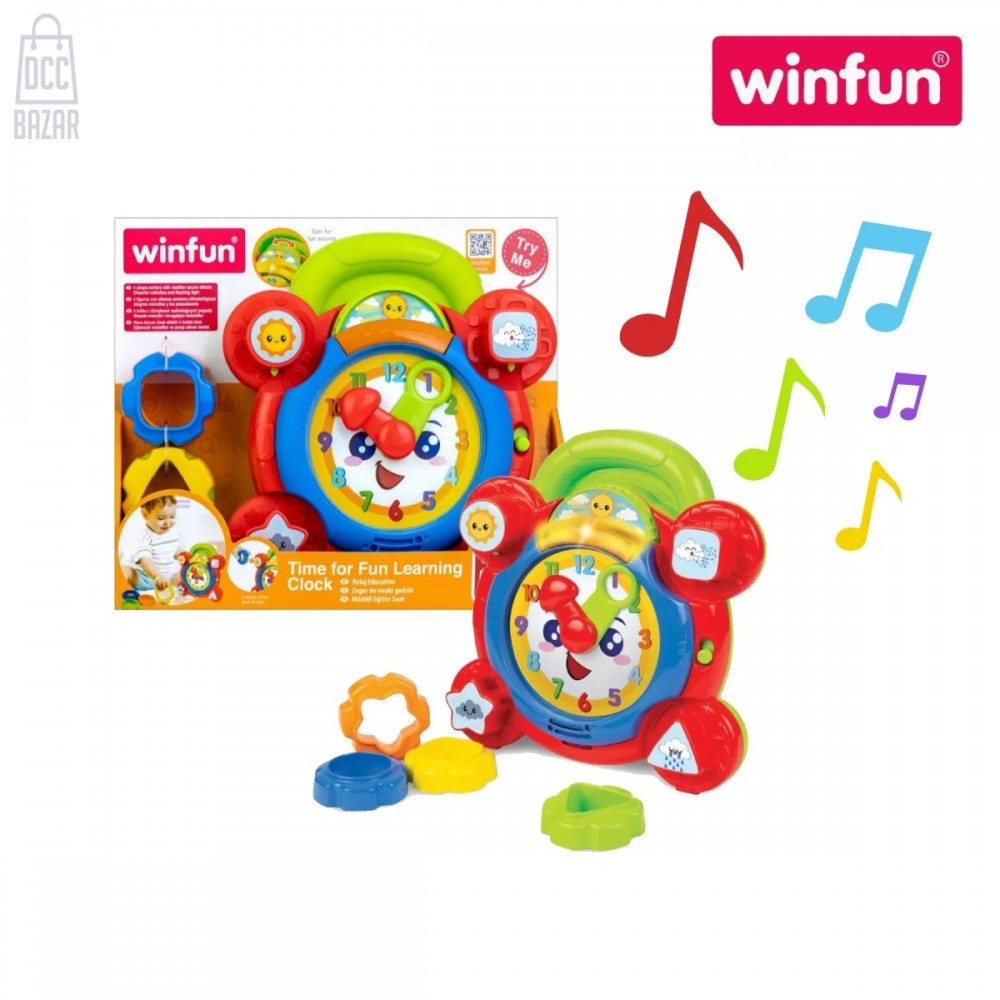 Winfun 000675 Fun Learning Clock
