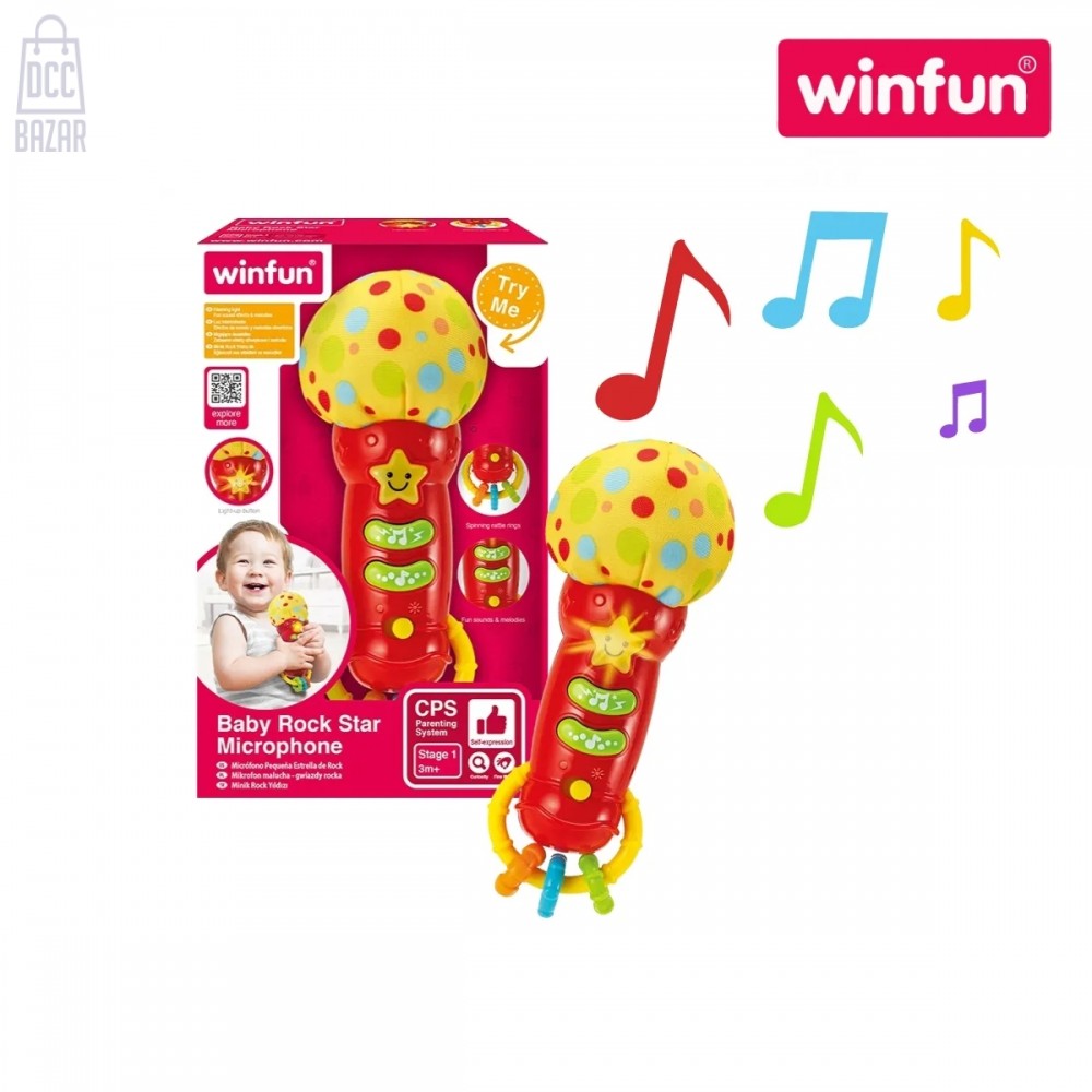 Winfun 000722 Rock Star Microphone
