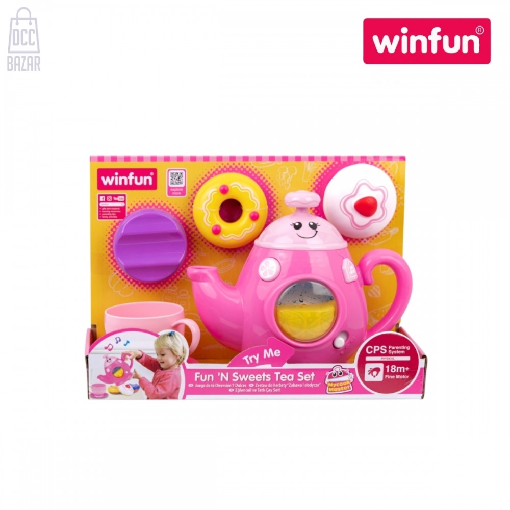Winfun 00754G Fun 'N Sweets Tea Set