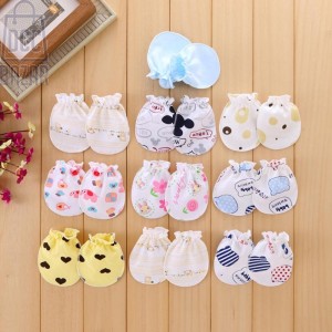 newborn baby scratch-resistant gloves foot cover