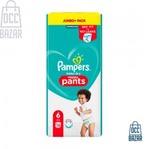 Pampers Baby Dry 6 Jumbo Pants 15+ kg 52 pcs (UK)