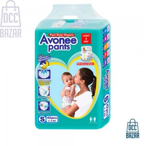 Avonee 2 Baby Diaper Pants S 4-8 kg 42Pcs