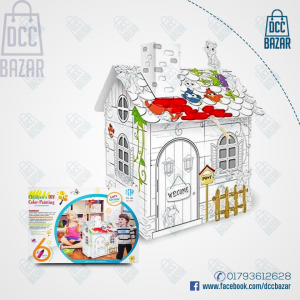 802 Children DIY Color Painting Countryside Villa