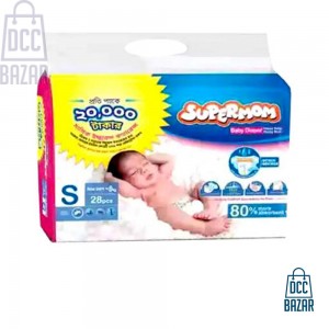 SUPERMOM Baby Diaper Belt S New Born-8kg 28pcs