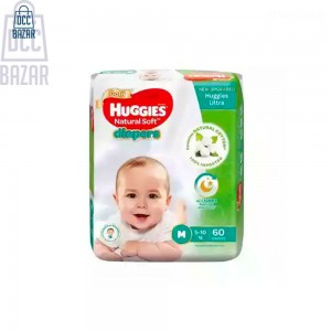 Huggies Baby Diaper Ultra Belt M 5-10 kg 60 pcs