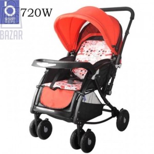 BBH 720-W Baby Cradle Stroller (New Model)