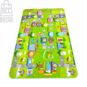 4-Piece Safe & Soft EVA Foam Play Mat for Babies & Toddlers - Interlocking Puzzle Tiles, Waterproof & Easy Clean