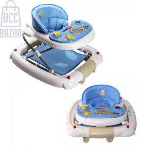 Farlin Baby Walker cum Rocking Chair-Blue