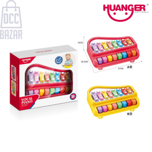 2-in-1 Kids Xylophone & Piano Explore Music with Lights & Sounds (Ages 18 Months+)