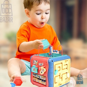 Multifunctional Early Education Wisdom Hexahedral Baby