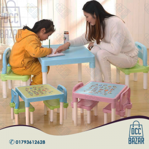 Chair Set & Table for Children Kids 