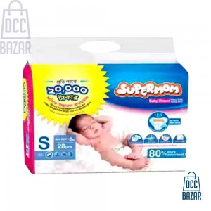 SUPERMOM Baby Diaper Belt S New Born-8kg 28pcs