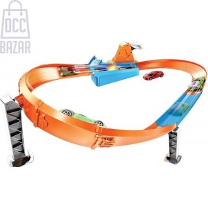 Hot Wheels GJM75 Rapid Raceway Champion Playset