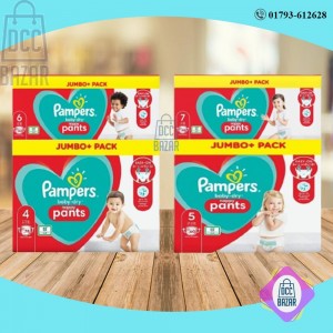 Pampers Baby Dry Pant Jumbo Pack| Size: 5 (12kg-17kg) | Quantity: 64 pcs |Made in: UK